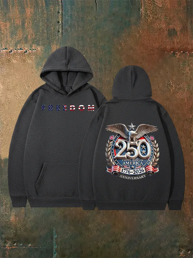 Unisex American 250th Print Hoodie