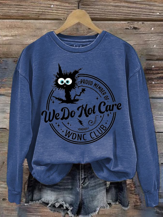 Retro Funny Proud Member Of Print Sweatshirt
