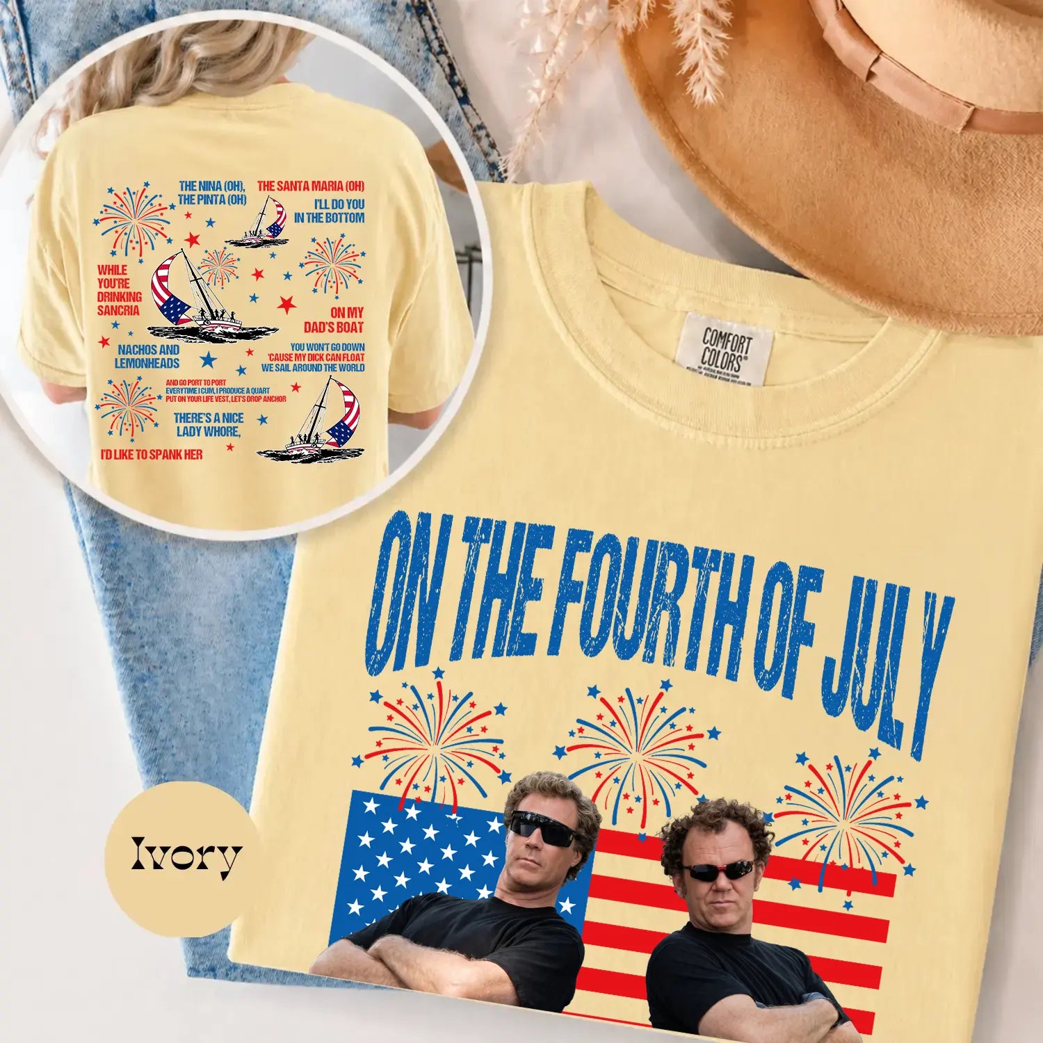 Step Brothers Boats n Hoes Movie Shirt