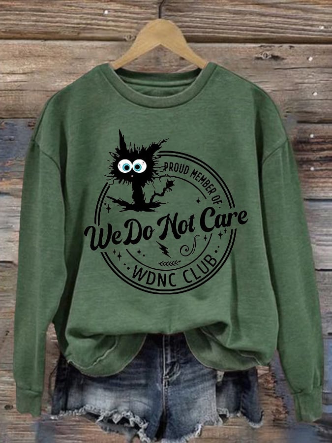 Retro Funny Proud Member Of Print Sweatshirt