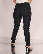 Pantaloni elastici maculati