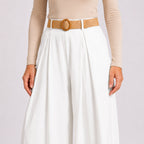 [2026.COUTURE] Pantalon En Coton À Pinces