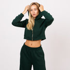 [2026.NOHO] Completo con Felpa Cropped e Pantaloni Ampi