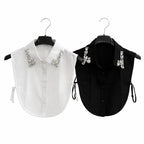 [2026.COUTURE] Colletto Camicia Con Gioiello