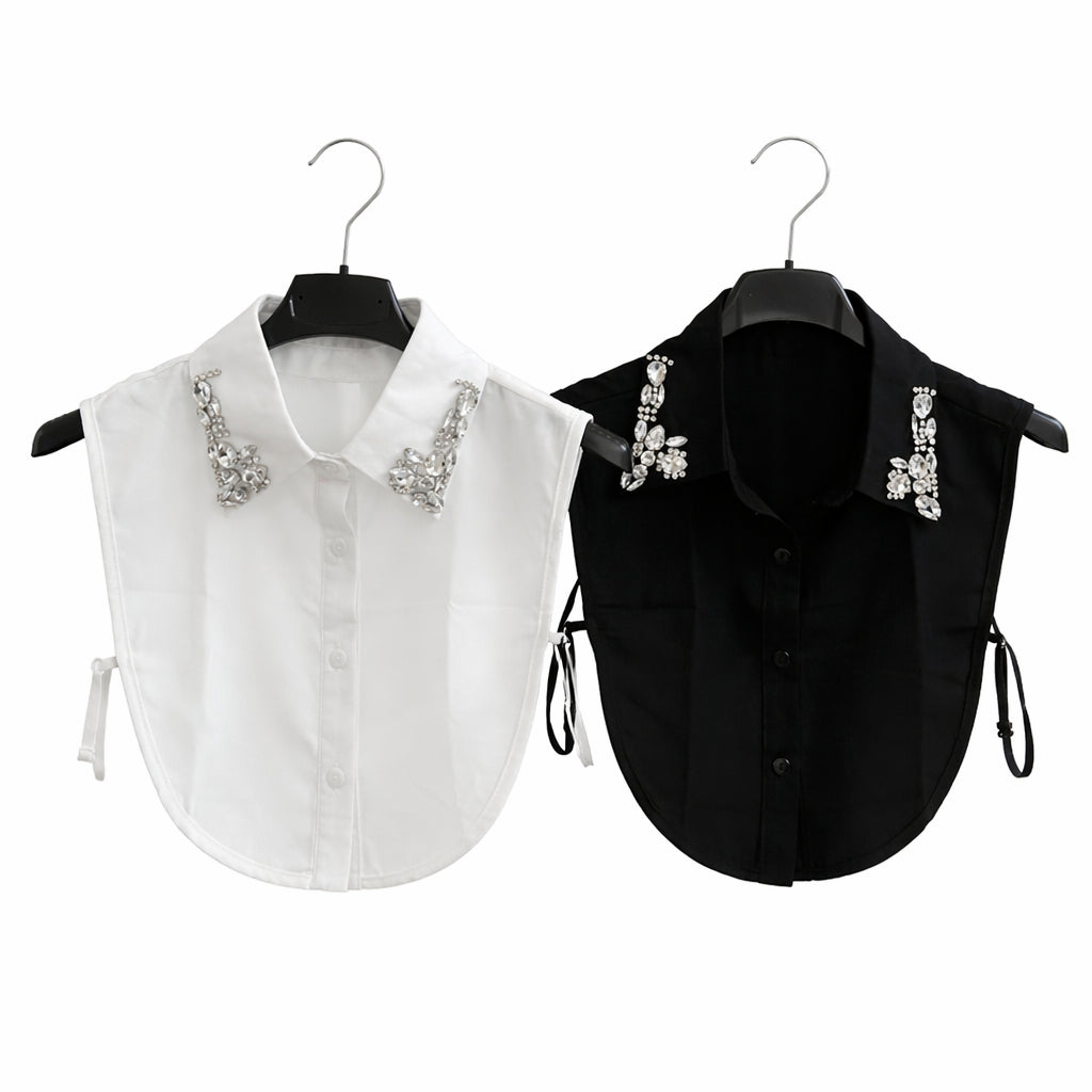 [2026.COUTURE] Colletto Camicia Con Gioiello