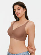 Soutien-gorge sans coutures avec support en gel et maintien des contours