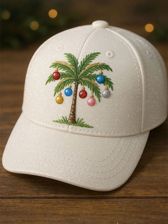 Cappello natalizio unisex stampato