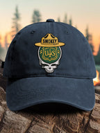 Berretto da baseball con stampa "Retro Resist Save The Forest Service"