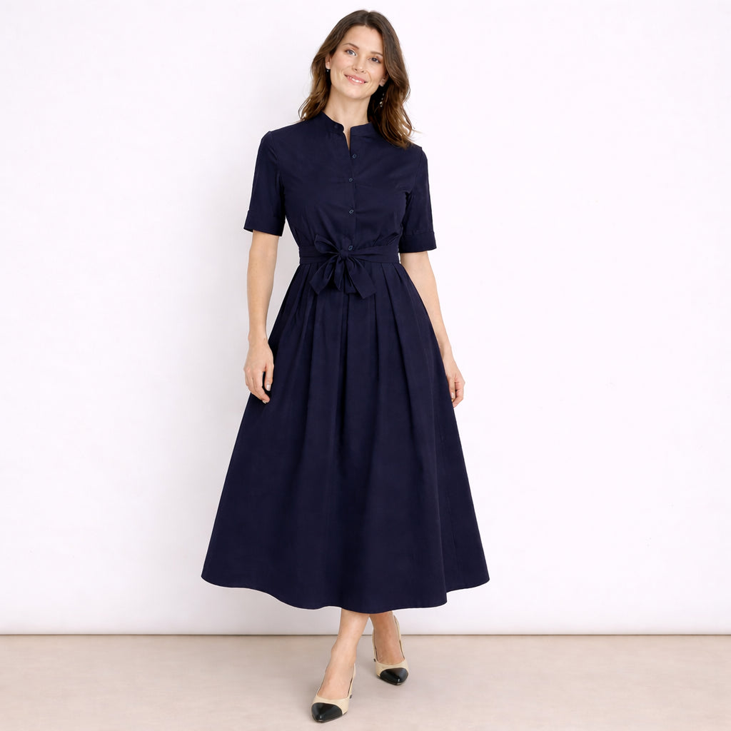 [2026.COUTURE] Jolie, Vestito Chemisier Con Cintura