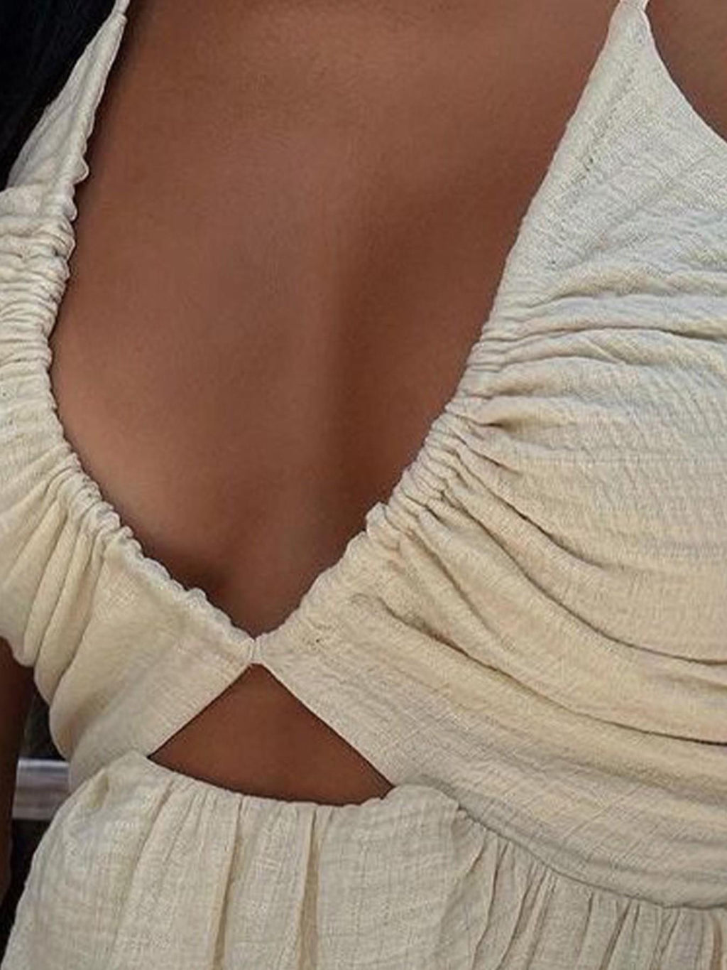 Nuovo abito estivo sexy a portafoglio con scollo a V, gonna spaccata stile spiaggia, abito lungo alla moda da donna, perfetto per le vacanze