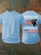 Men's  THIS IS MY FLAG  Print T-Shirt