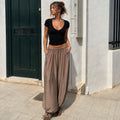[2026.SOUL] Pantaloni Ampi Con Coulisse Regolabile
