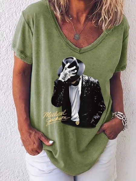 Women's  Fun Character Print T-Shirt