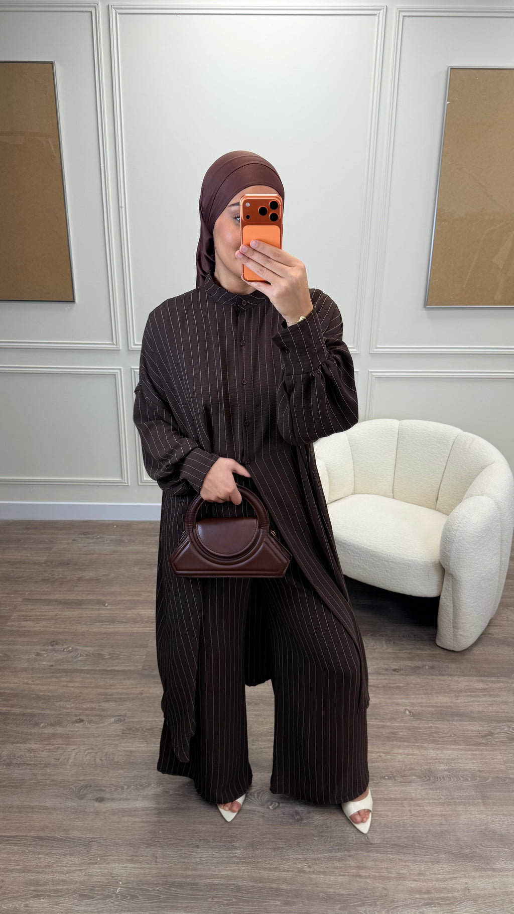 Ensemble pantalon à rayures Santorini