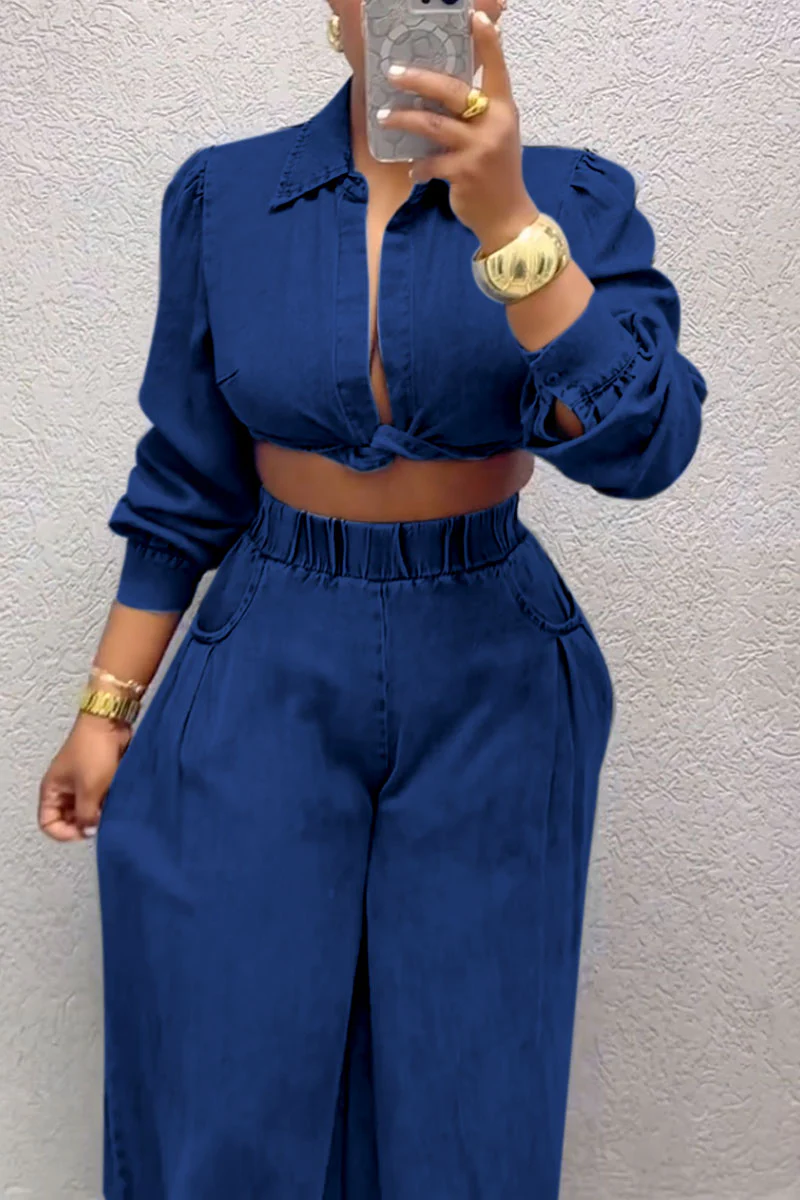 Ensemble sexy femme haut et pantalon à manches longues Kink