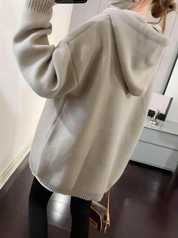 Felpa con cappuccio stampata cartoni animati da donna, felpa casual alla moda a maniche lunghe con coulisse per tutti i giorni, vacanze e attività all'aperto, maglieria da donna per autunno e inverno, maglioni da donna