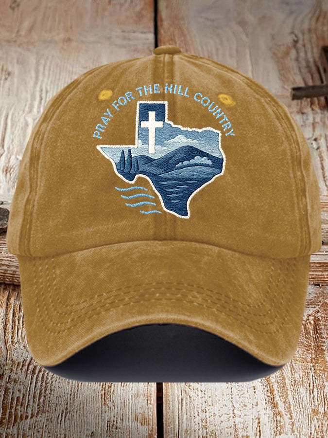 Cappellino da Baseball Vintage Texas Pray