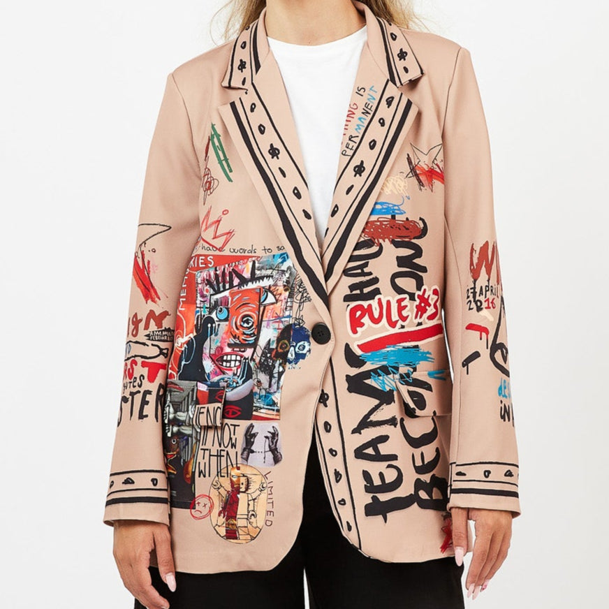 [2026.NOHO] BLAZER CON STAMPE