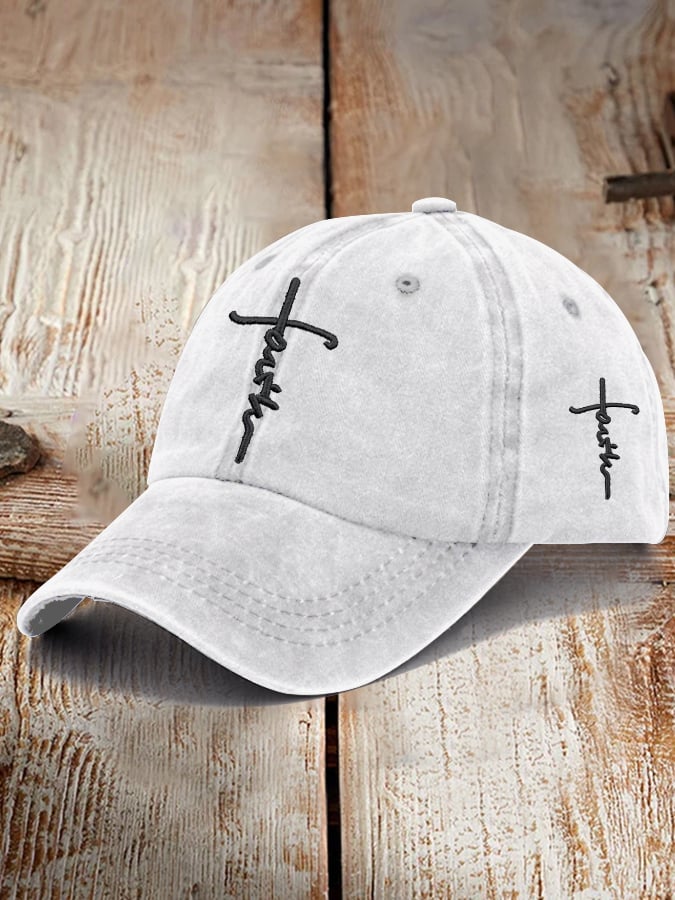 Unisex Faith Print Hat