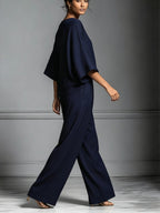 Women's Summer Fashion Elegant Bell Sleeve Set