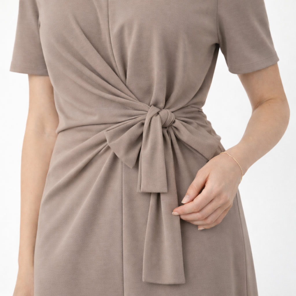 [2026.NOHO] Vestito Con Laccio Laterale