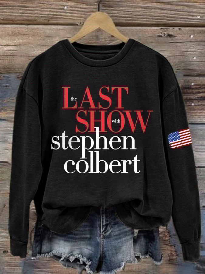 🔥Buy 3 Get 15% Off🔥Retro Last Show Print Sweatshirt