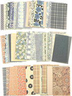 180 Sheets Patterned Paper, Scrapbook Paper for Decoration, Scrapbook Supplies Kit for Writing Planner, Drawing Travel Journal Art Craft Diary Embellishment (Blue, Green, Yellow)