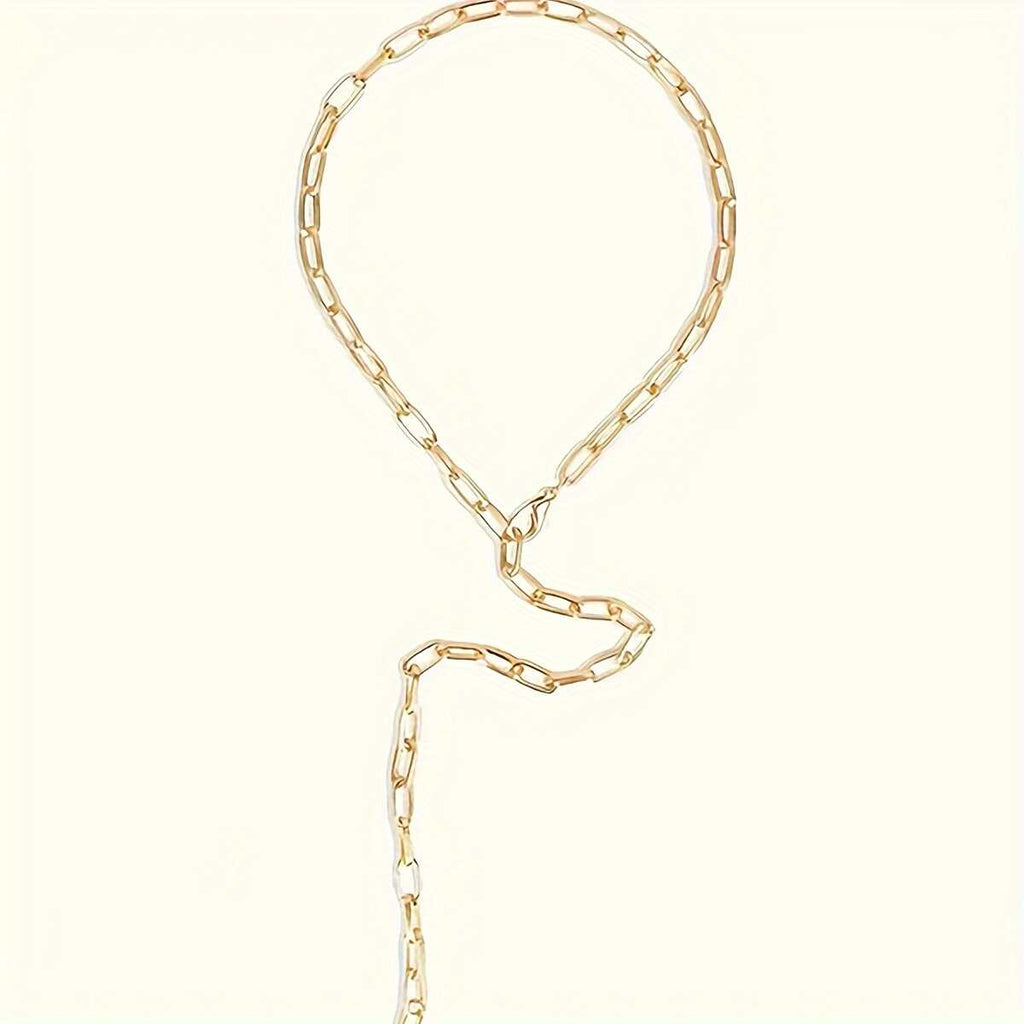 Catena per il Corpo da Donna con Giunzioni in Metallo Accessorio Elegante e Personalizzato