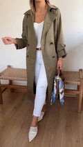 Manteau Revers Tempérament et Loisirs pour Femmes