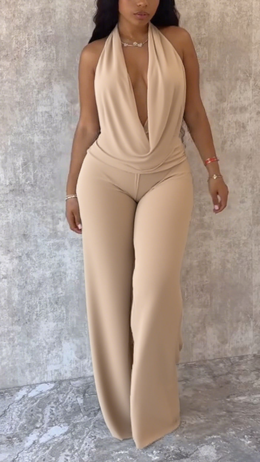 Ensemble cravate + pantalon décontracté pour femme