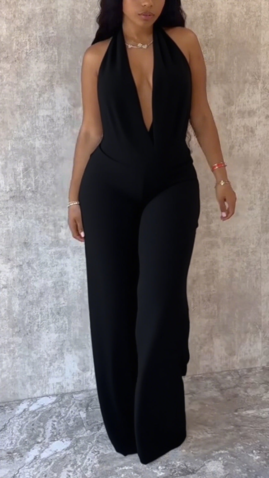 Ensemble cravate + pantalon décontracté pour femme