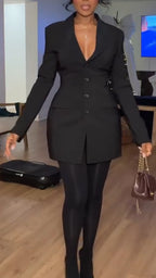 Veste de style col pour femme pour le trajet