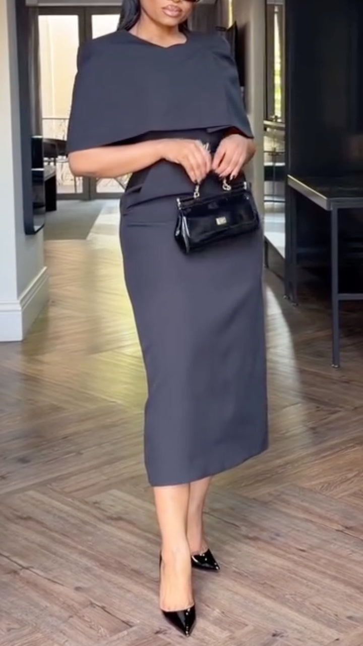 Robe deux pièces élégante pour femme