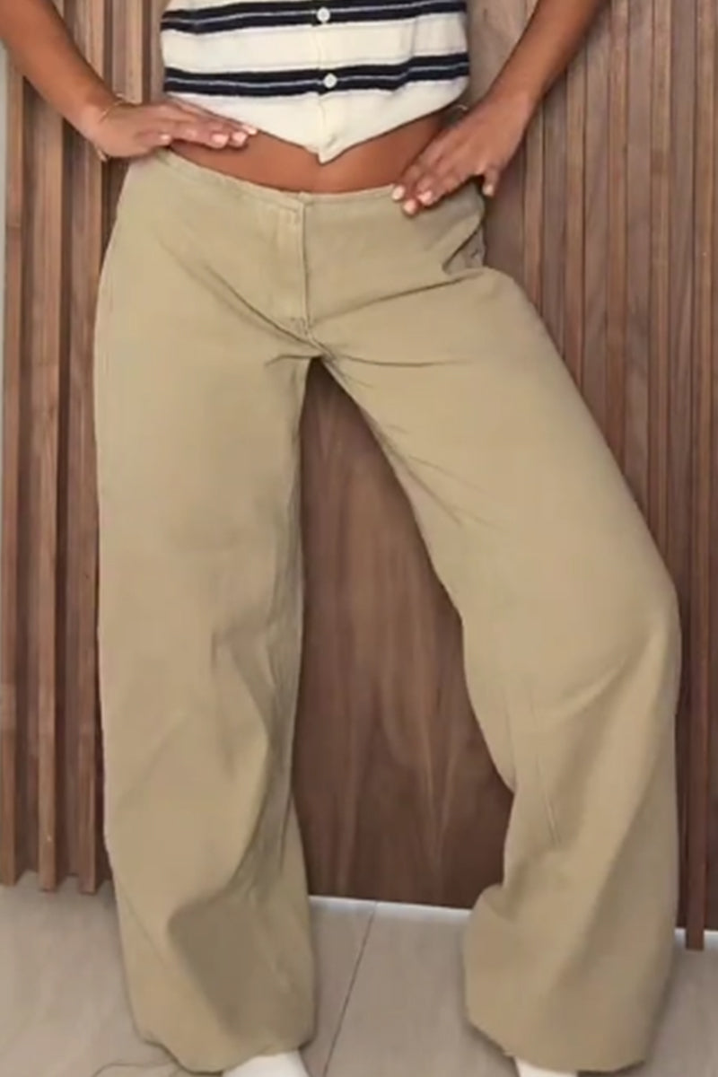 Pantalon de jogging taille élastique coupe ample Y2K pour femme - Modèle gratuit