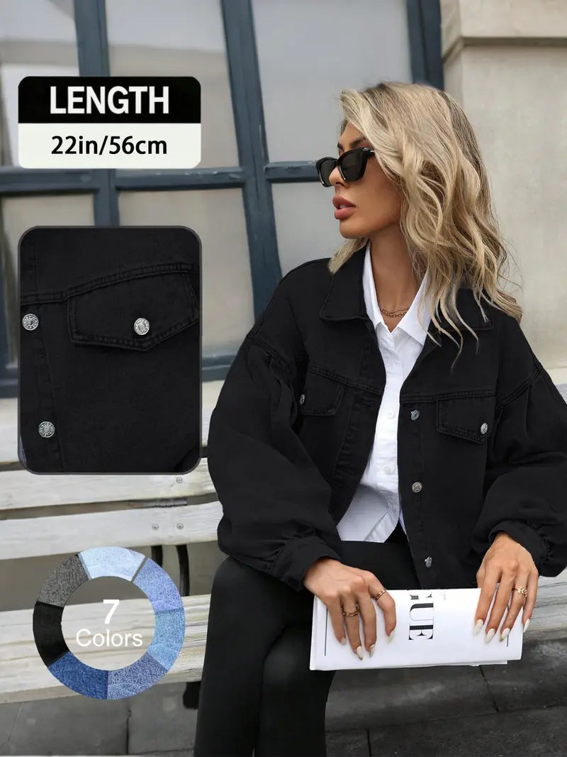 Veste en jean femme déchirée