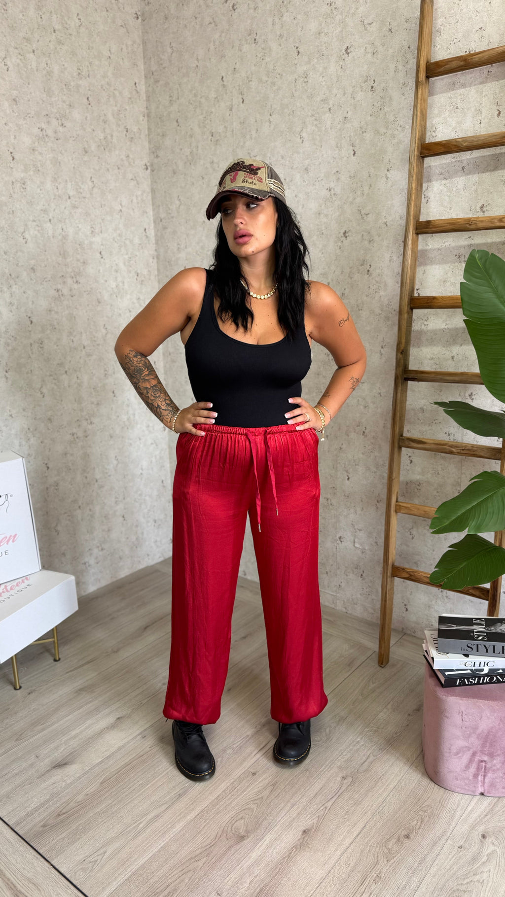 Pantalone in Raso