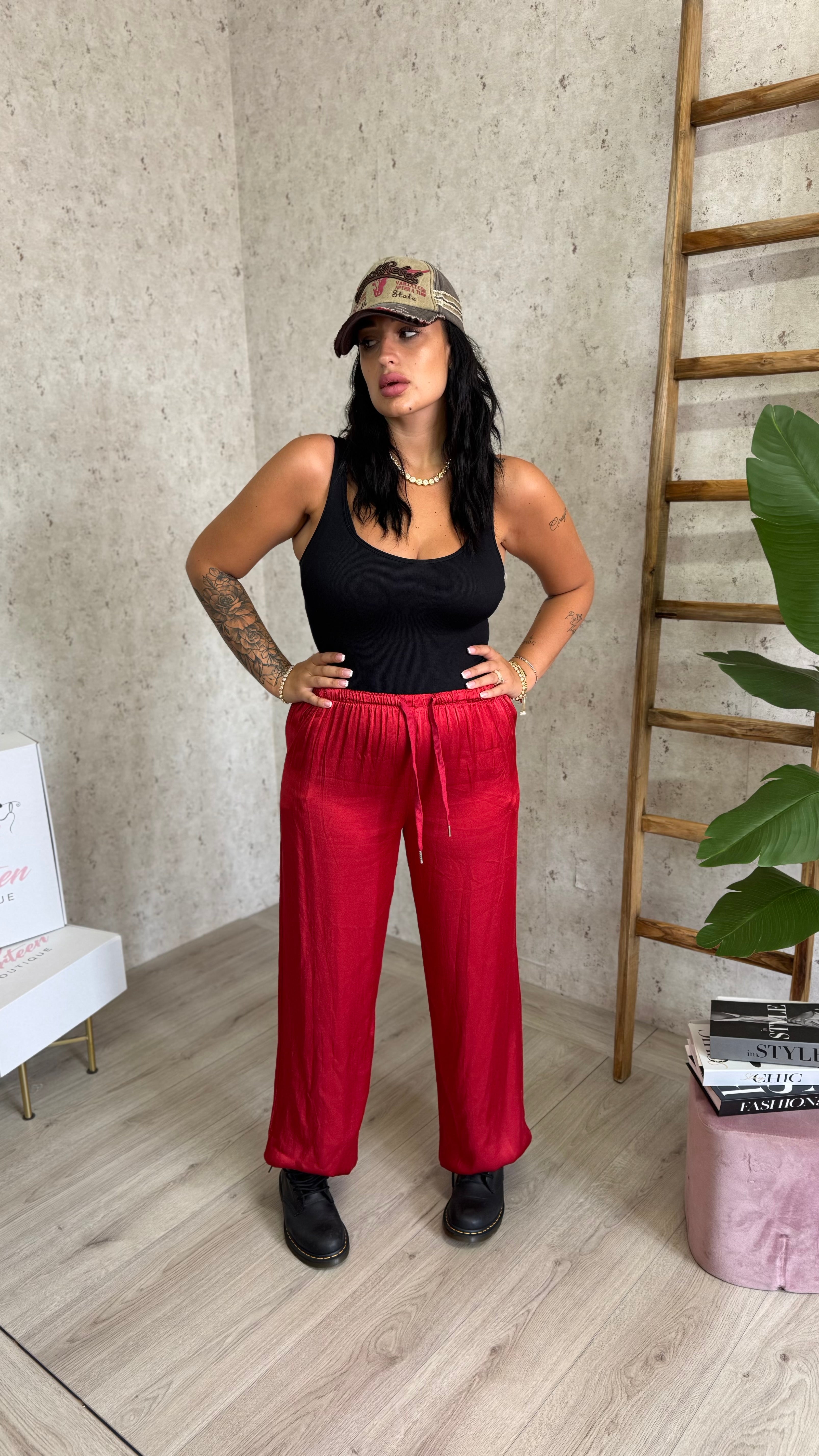 Pantalone in Raso