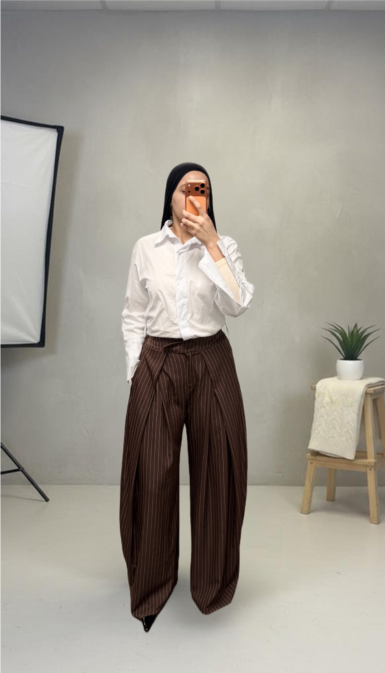 Pantalon Mya rayé