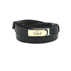 2026 Ermione, Ceinture en Cuir Véritable