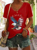 🔥Buy 3 Get 15% Off🔥V-Neck Retro Premium Jeans Print T-Shirt