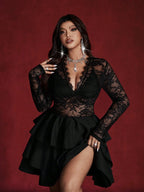 Plus Size Lace Dress