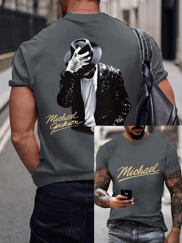 T-shirt da uomo con stampa divertente