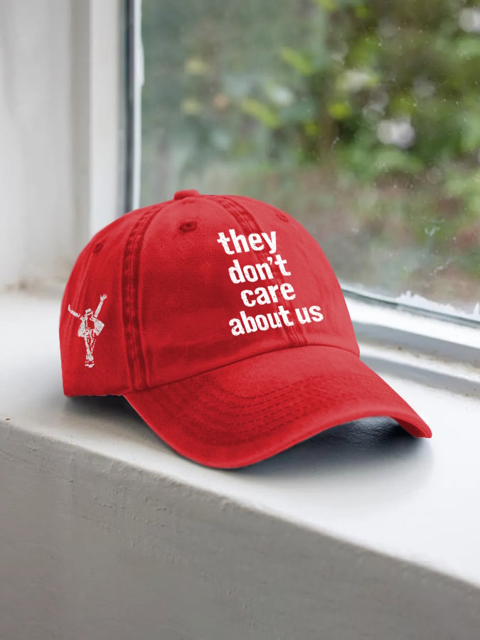 Cappello Stampa Unisex They Don't Care About Us
