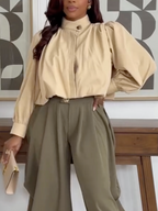 Ensemble décontracté débardeur et pantalon large pour femme