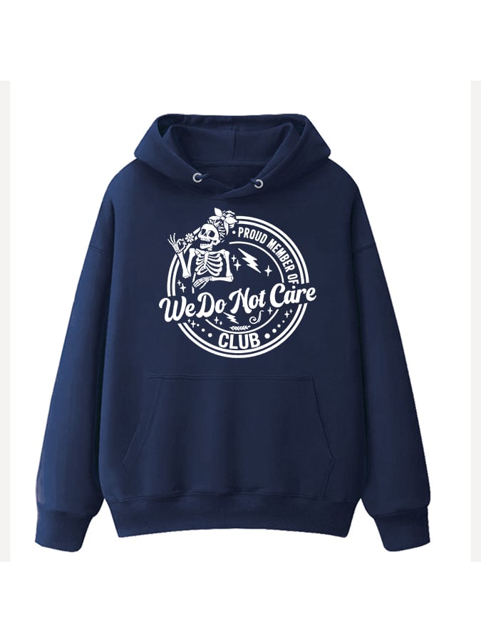 Women's  Retro Funny Proud Member Of Club Menopause Perimenopause  Print Casual  Hoodie