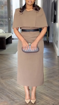 Robe deux pièces élégante pour femme