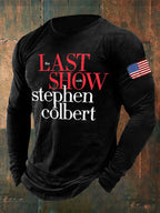 🔥Buy 3 Get 15% Off🔥Men's Retro Last Show Print T-Shirt
