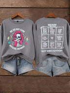Women's   Menopause And Perimenopause Print Sweatshirt
