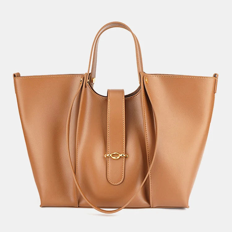 Sac à main de luxe vintage en cuir véritable pour femme