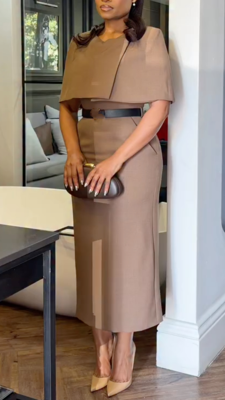 Robe deux pièces élégante pour femme